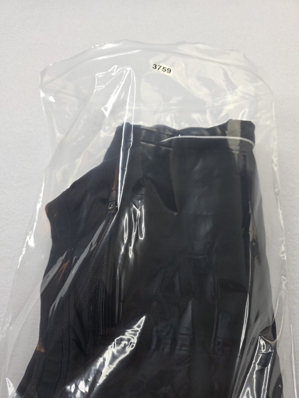 adidas Men's Athletic Joggers Black with White Trim Size Large Lightweight 3759 - Picture 9 of 9